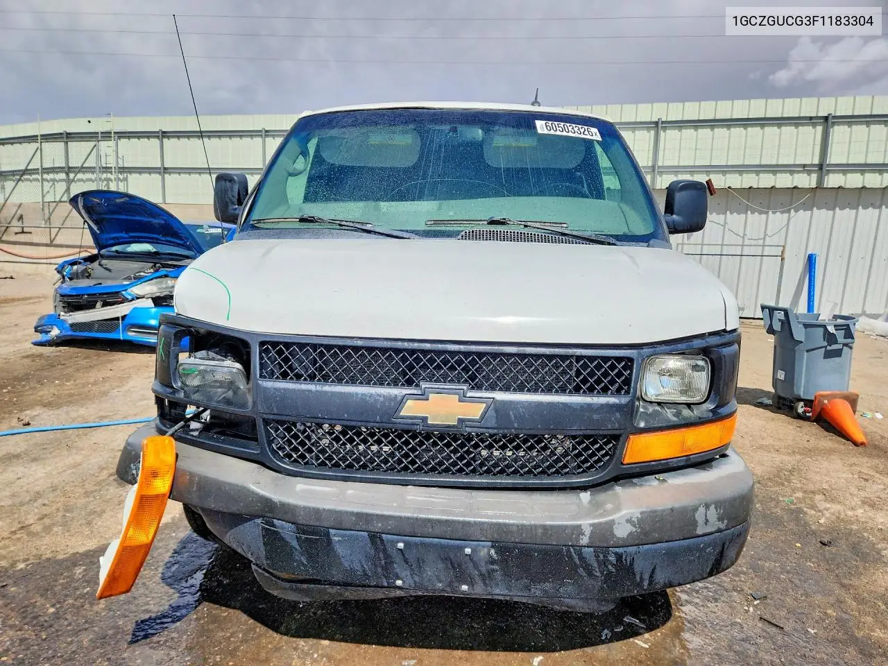 2015 Chevrolet Express G3500 VIN: 1GCZGUCG3F1183304 Lot: 60503326
