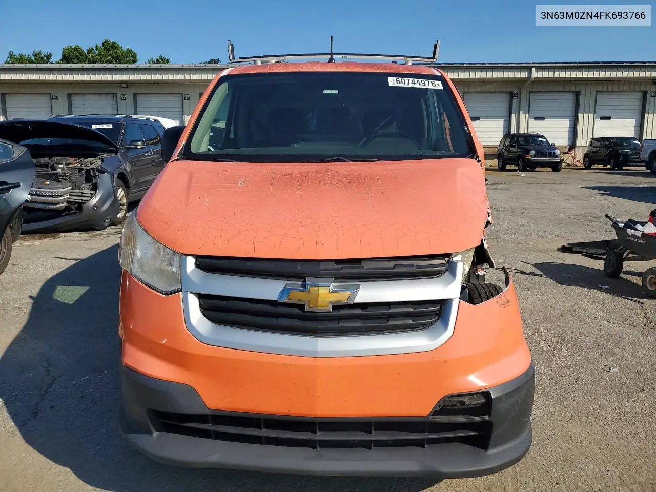 2015 Chevrolet City Express Lt VIN: 3N63M0ZN4FK693766 Lot: 60744976