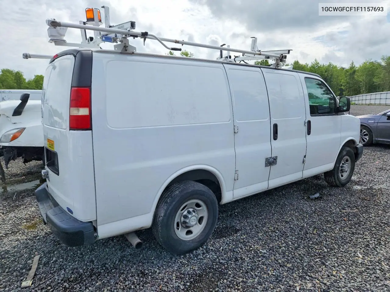 2015 Chevrolet Express G2500 VIN: 1GCWGFCF1F1157693 Lot: 60748486