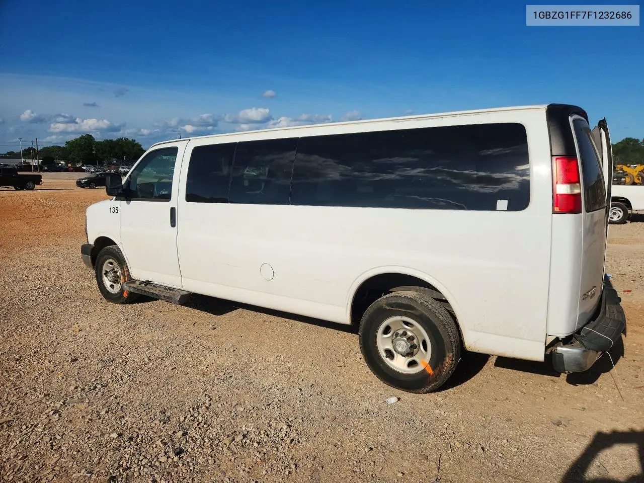 2015 Chevrolet Express G3500 Lt VIN: 1GBZG1FF7F1232686 Lot: 61394786