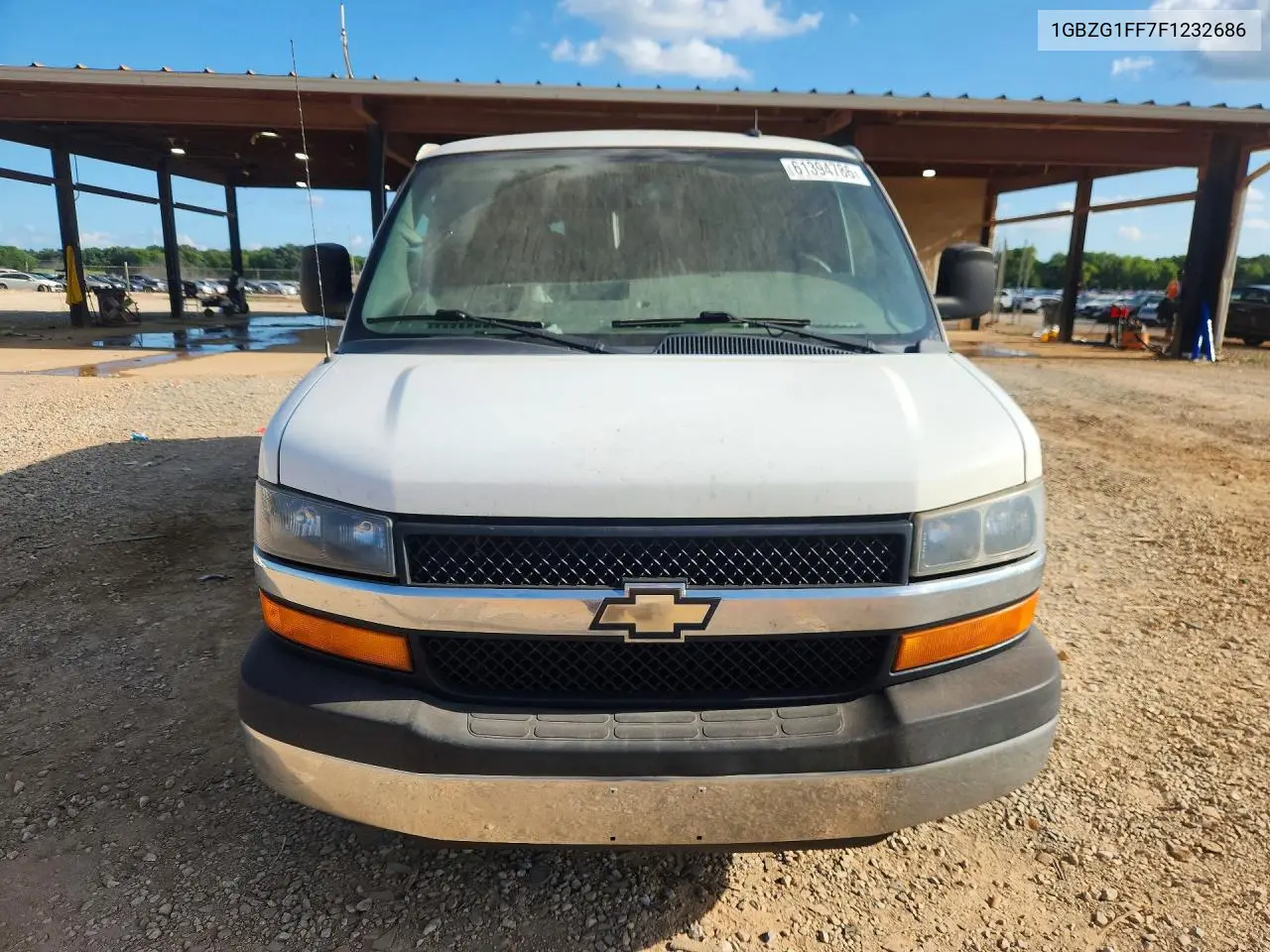 2015 Chevrolet Express G3500 Lt VIN: 1GBZG1FF7F1232686 Lot: 61394786