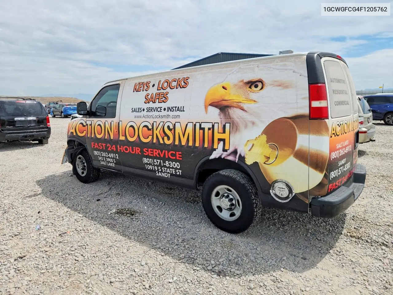 2015 Chevrolet Express G2500 VIN: 1GCWGFCG4F1205762 Lot: 61571296