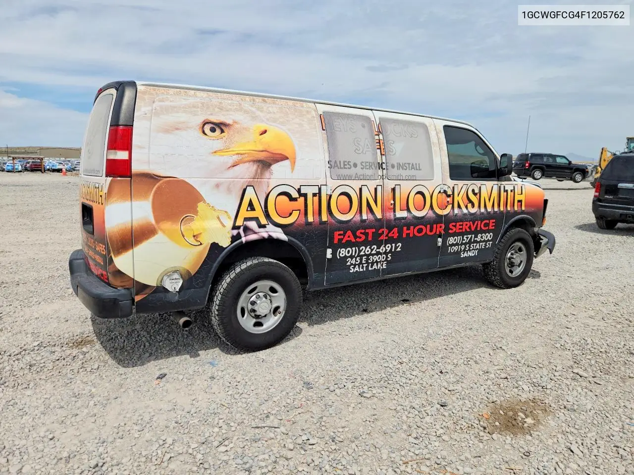 2015 Chevrolet Express G2500 VIN: 1GCWGFCG4F1205762 Lot: 61571296
