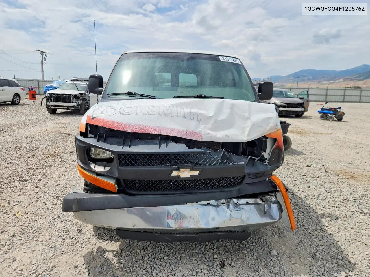 2015 Chevrolet Express G2500 VIN: 1GCWGFCG4F1205762 Lot: 61571296