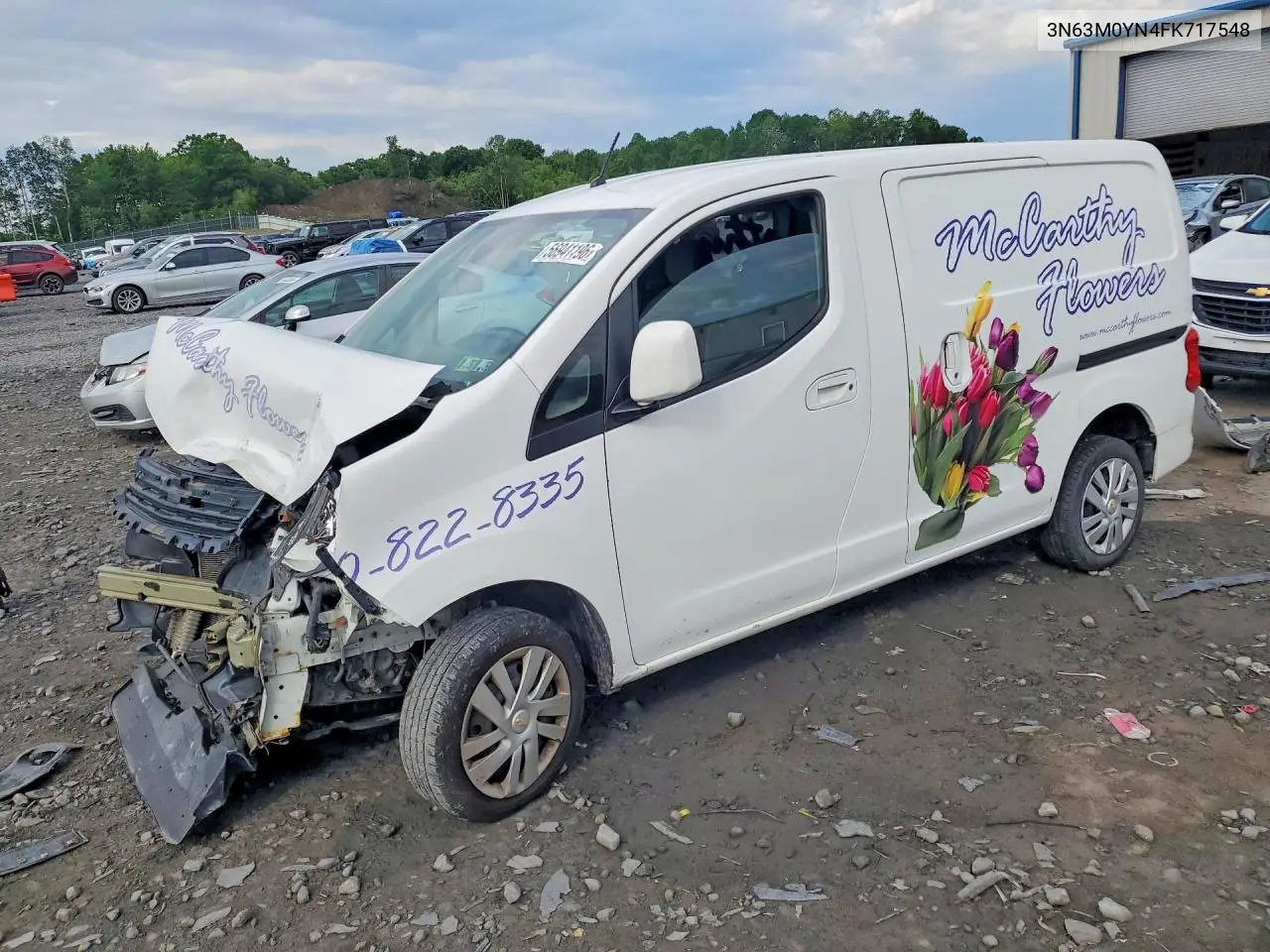 2015 Chevrolet City Express Ls VIN: 3N63M0YN4FK717548 Lot: 61619346