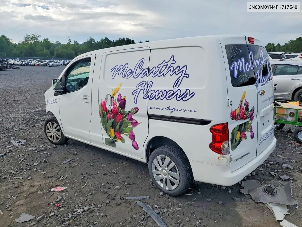 2015 Chevrolet City Express Ls VIN: 3N63M0YN4FK717548 Lot: 61619346