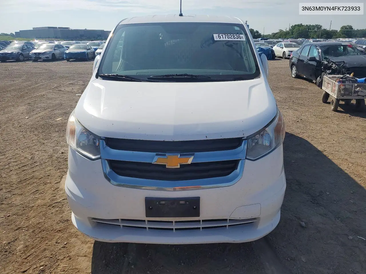 2015 Chevrolet City Express VIN: 3N63M0YN4FK723933 Lot: 61702836