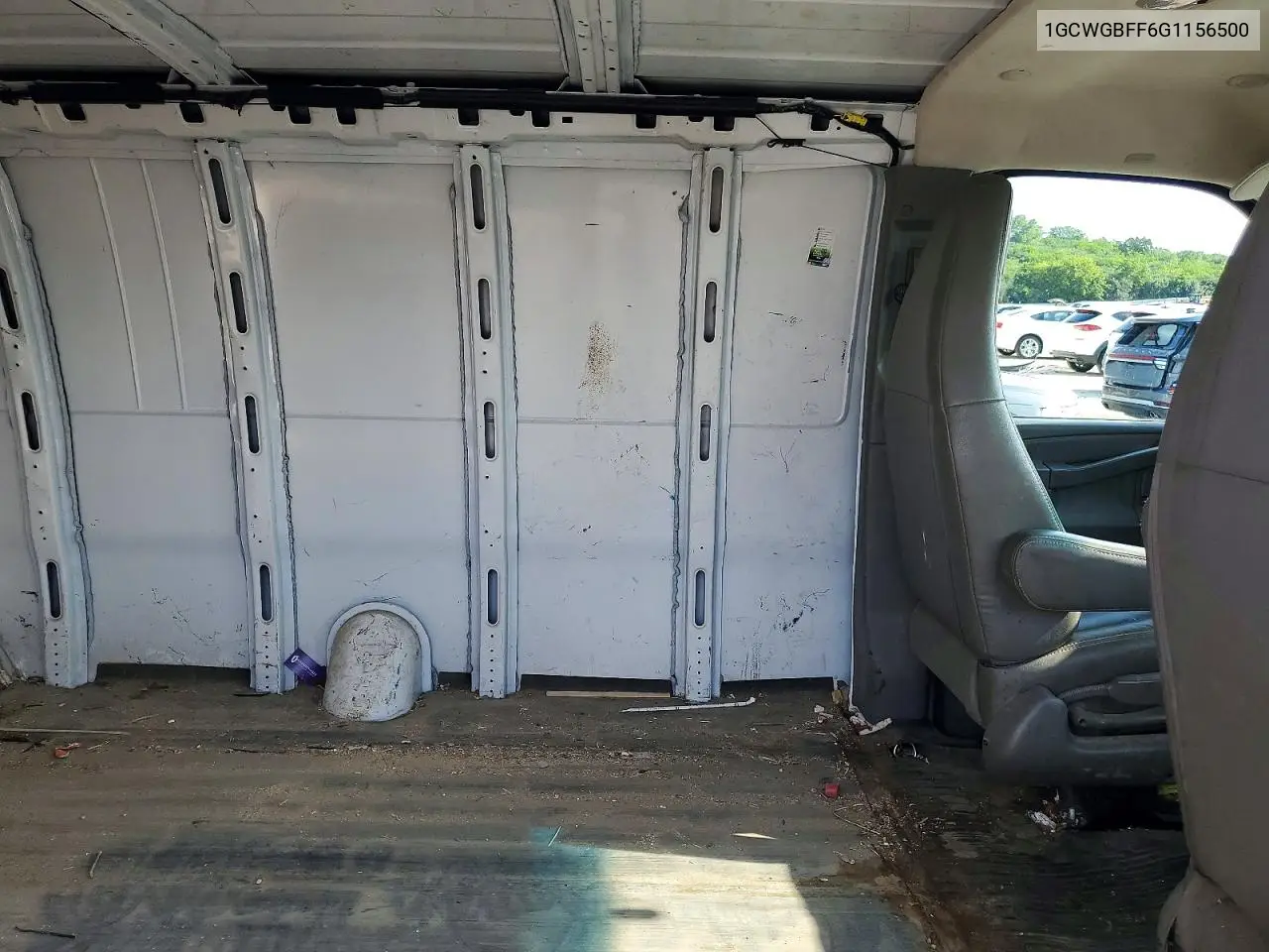 2016 Chevrolet Express G2500 VIN: 1GCWGBFF6G1156500 Lot: 57682936