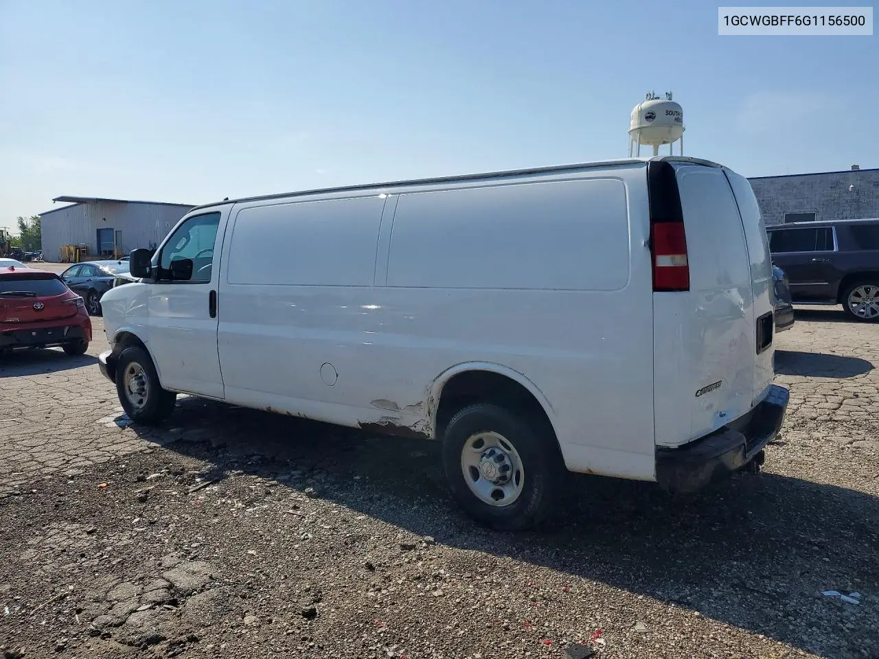 2016 Chevrolet Express G2500 VIN: 1GCWGBFF6G1156500 Lot: 57682936