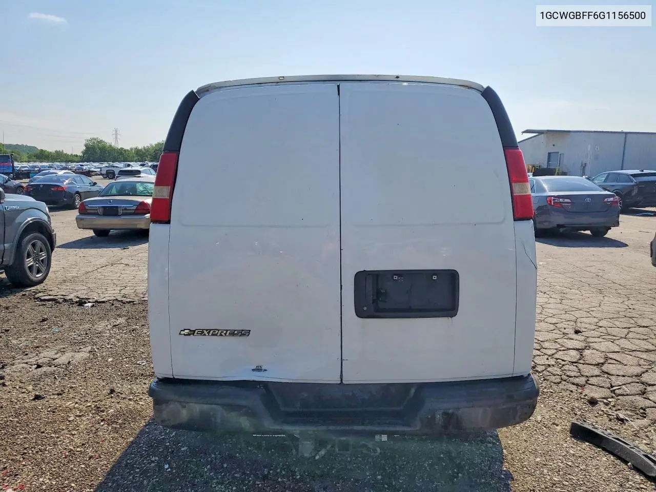 2016 Chevrolet Express G2500 VIN: 1GCWGBFF6G1156500 Lot: 57682936