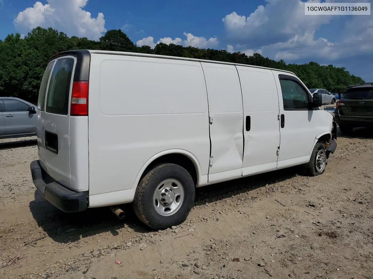2016 Chevrolet Express G2500 VIN: 1GCWGAFF1G1136049 Lot: 58965846