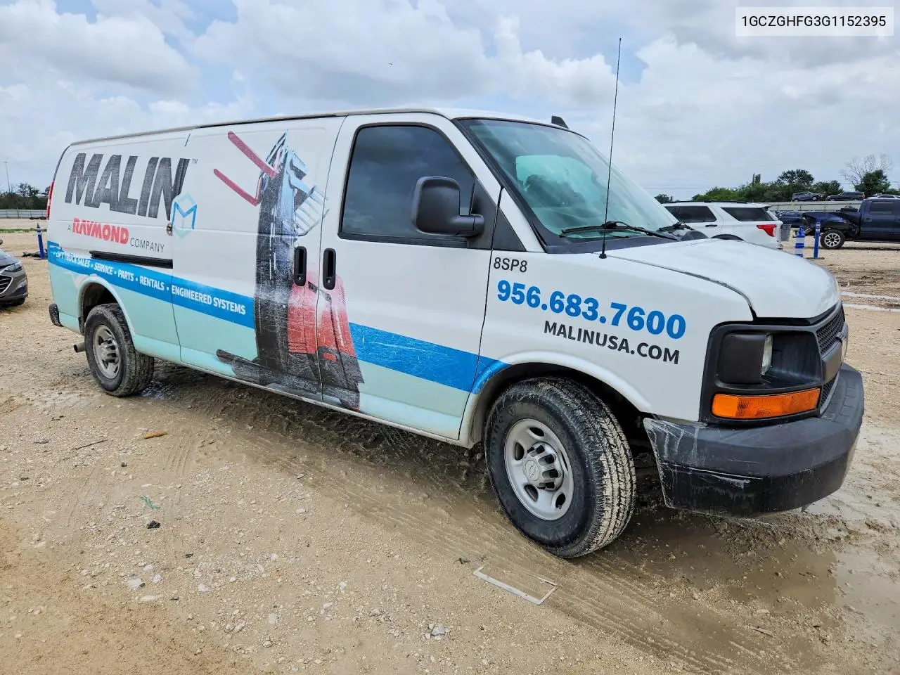 2016 Chevrolet Express G3500 VIN: 1GCZGHFG3G1152395 Lot: 60677936