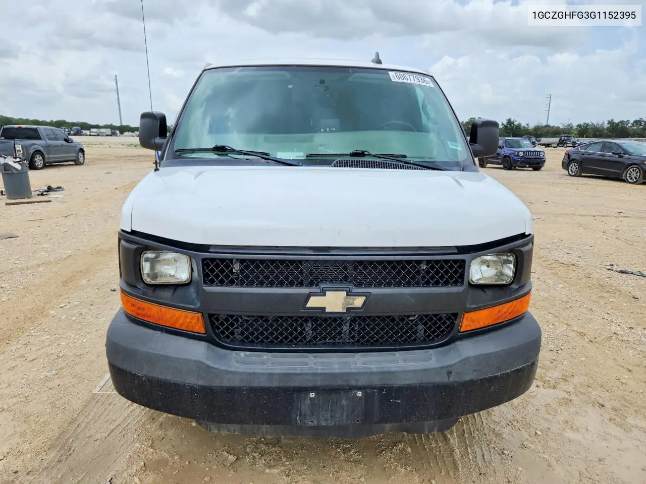 2016 Chevrolet Express G3500 VIN: 1GCZGHFG3G1152395 Lot: 60677936