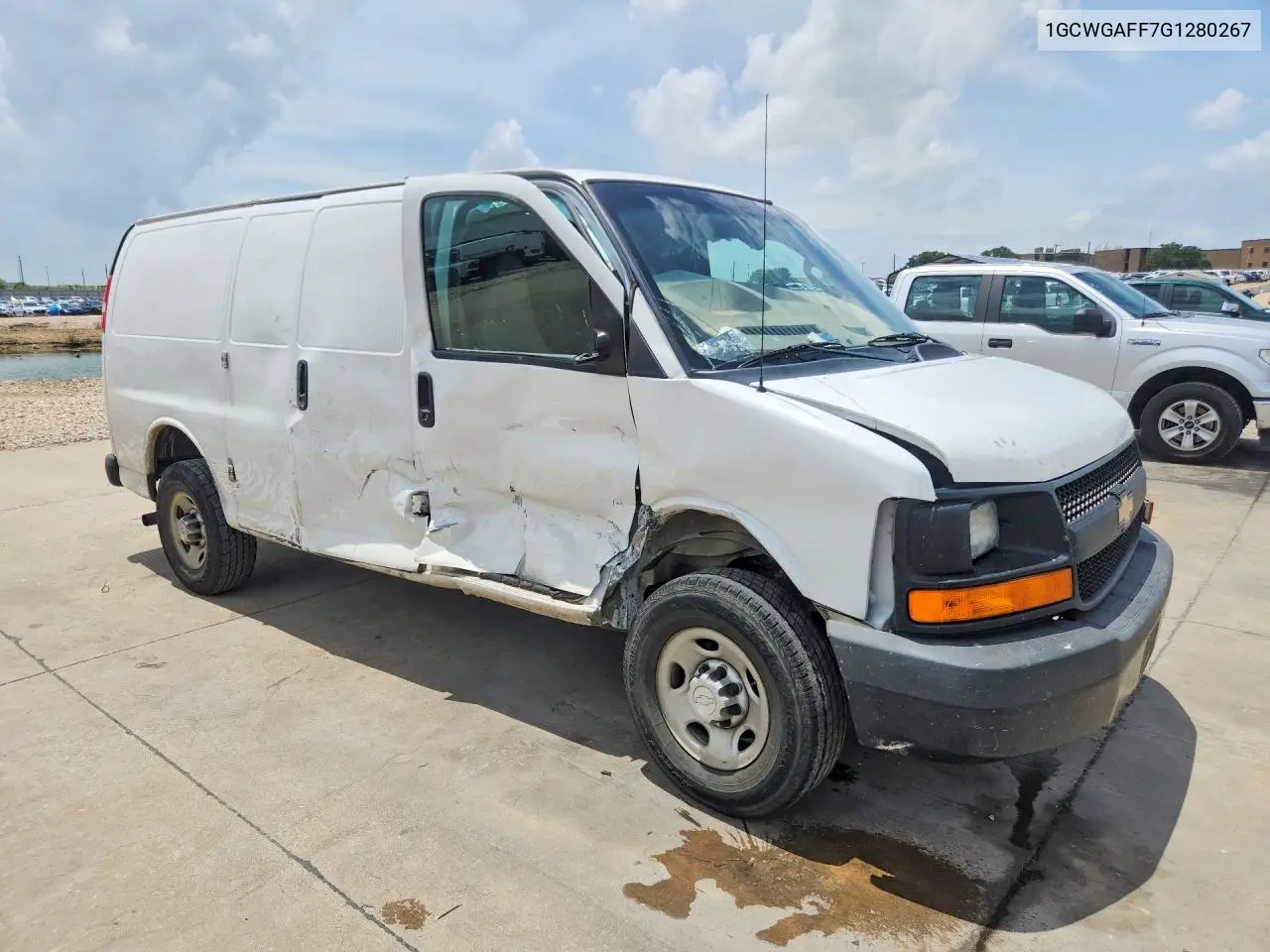 2016 Chevrolet Express G2500 VIN: 1GCWGAFF7G1280267 Lot: 61013536