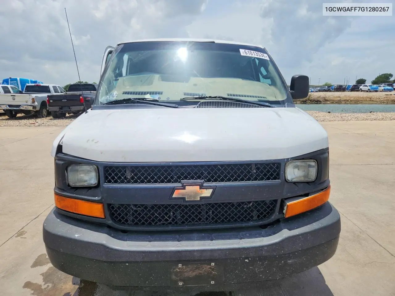 2016 Chevrolet Express G2500 VIN: 1GCWGAFF7G1280267 Lot: 61013536