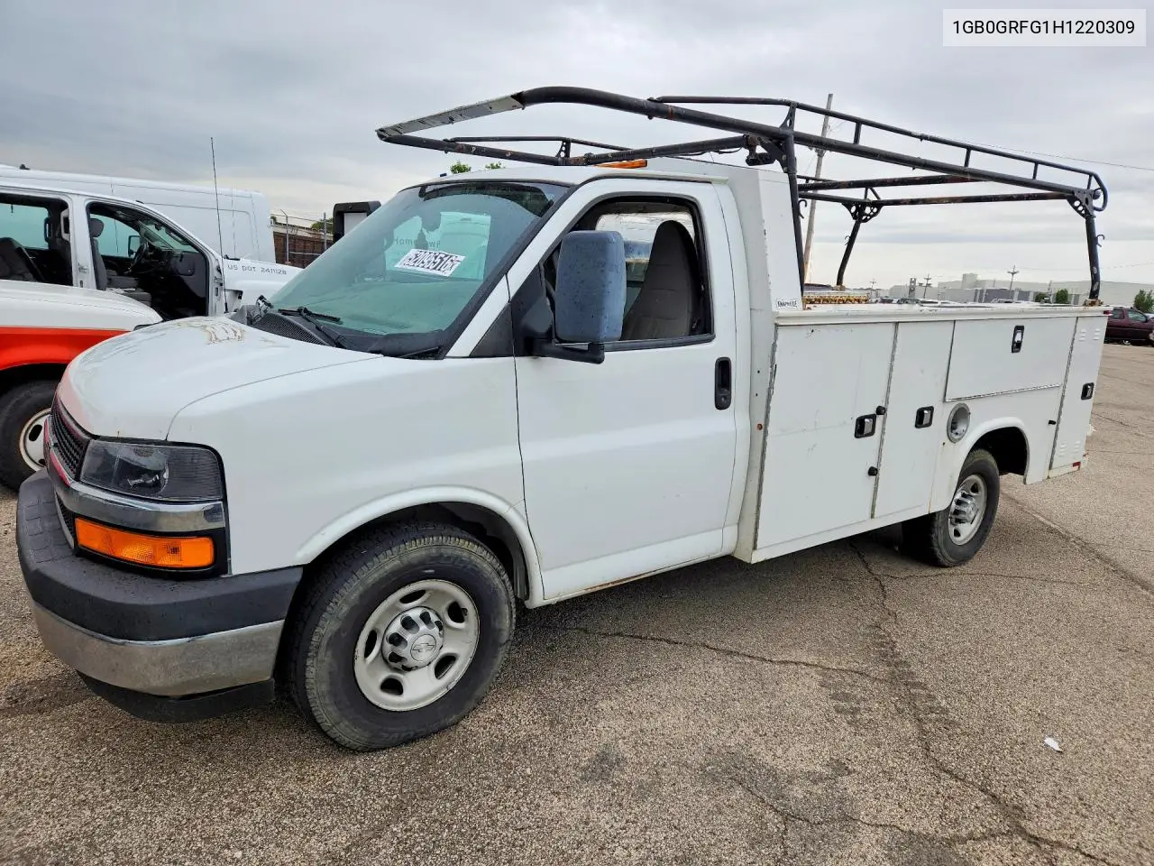 2017 Chevrolet Express G3500 VIN: 1GB0GRFG1H1220309 Lot: 52095516