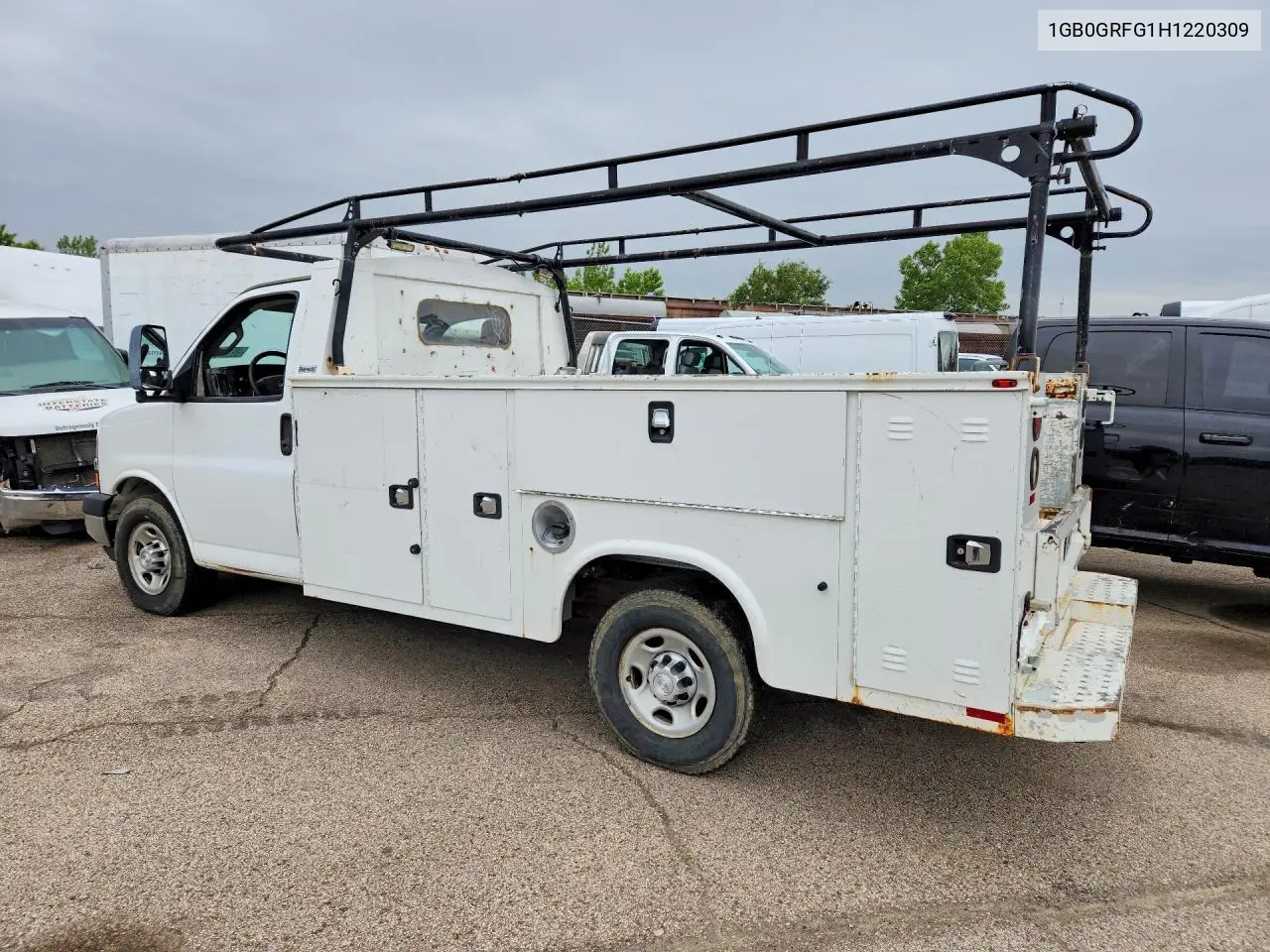 2017 Chevrolet Express G3500 VIN: 1GB0GRFG1H1220309 Lot: 52095516
