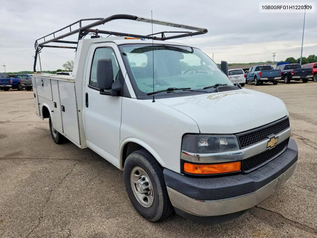 2017 Chevrolet Express G3500 VIN: 1GB0GRFG1H1220309 Lot: 52095516