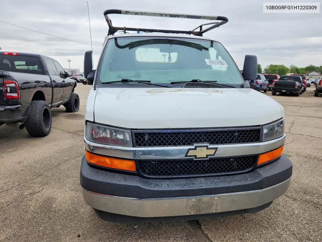 2017 Chevrolet Express G3500 VIN: 1GB0GRFG1H1220309 Lot: 52095516