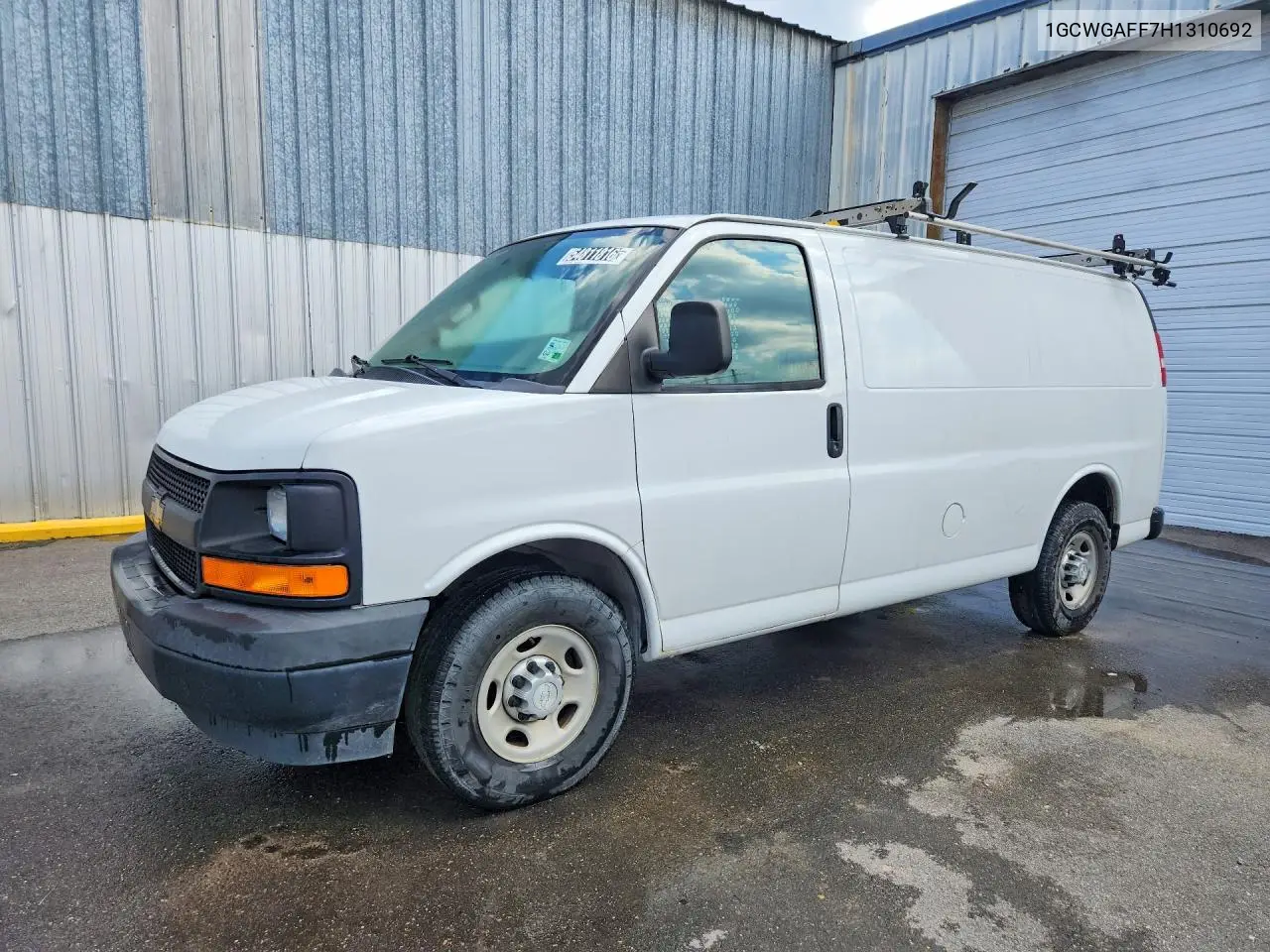 2017 Chevrolet Express G2500 VIN: 1GCWGAFF7H1310692 Lot: 54811816