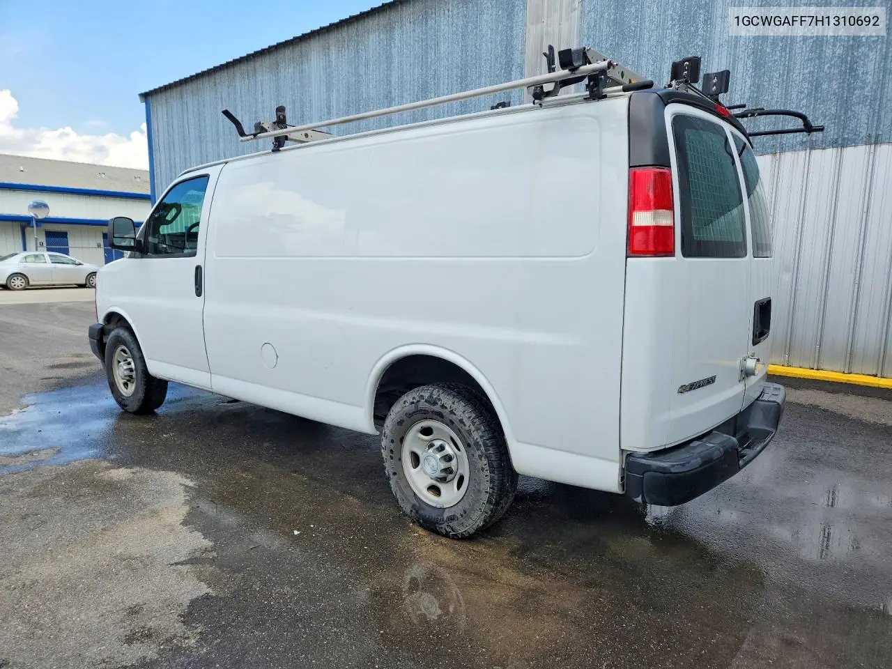 2017 Chevrolet Express G2500 VIN: 1GCWGAFF7H1310692 Lot: 54811816