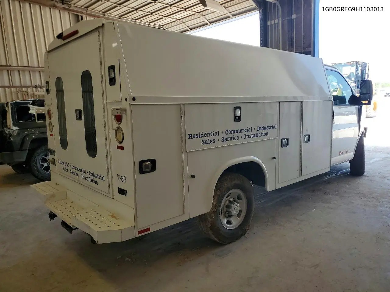 2017 Chevrolet Express G3500 VIN: 1GB0GRFG9H1103013 Lot: 59719756