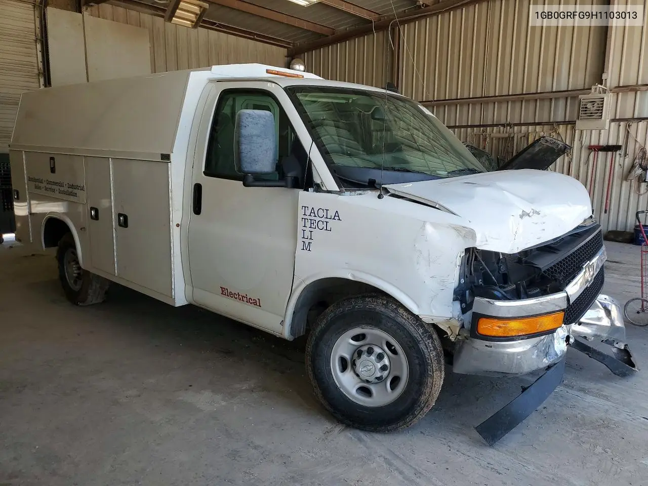 2017 Chevrolet Express G3500 VIN: 1GB0GRFG9H1103013 Lot: 59719756