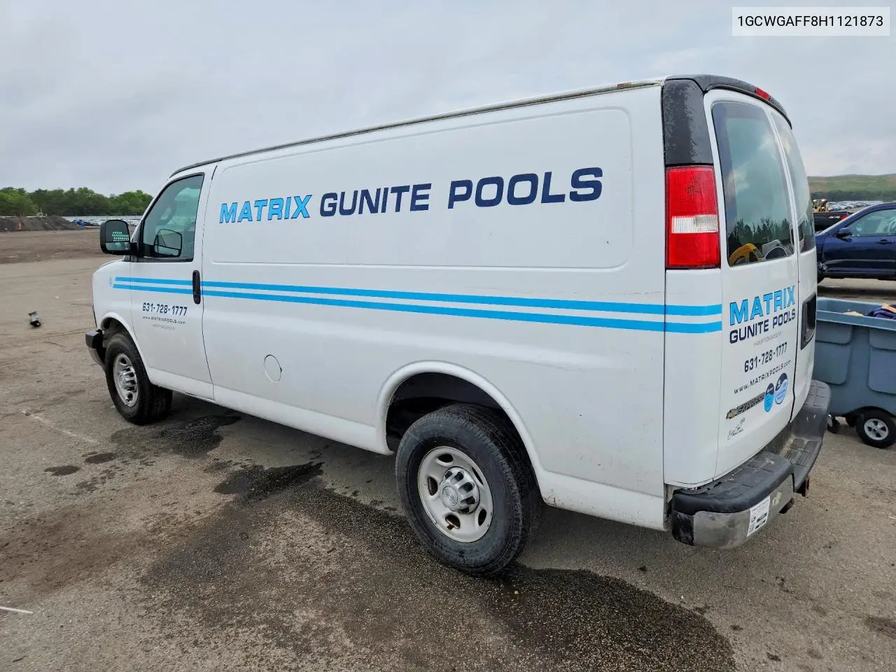 2017 Chevrolet Express G2500 VIN: 1GCWGAFF8H1121873 Lot: 59968126
