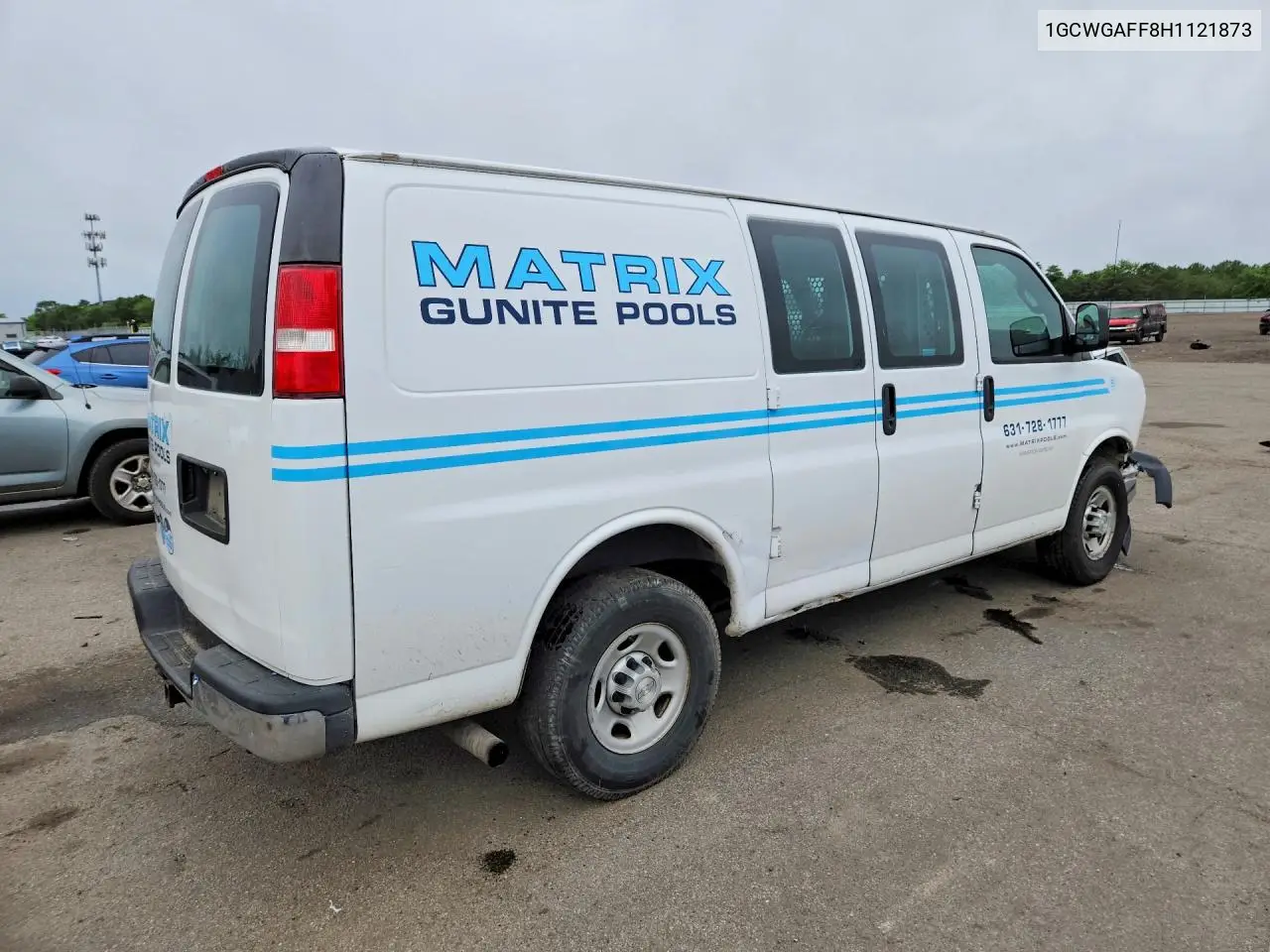 2017 Chevrolet Express G2500 VIN: 1GCWGAFF8H1121873 Lot: 59968126