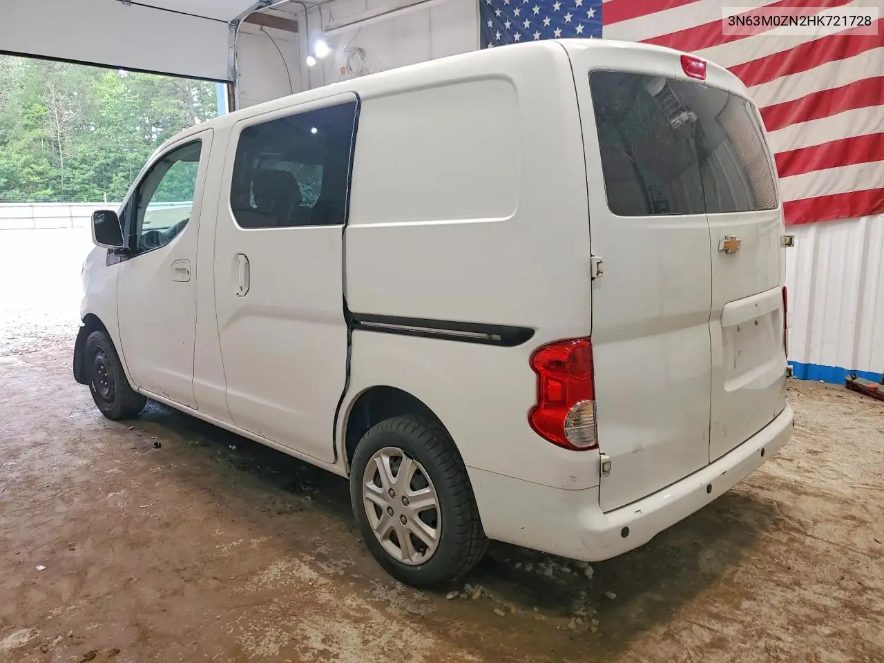2017 Chevrolet City Express Lt VIN: 3N63M0ZN2HK721728 Lot: 60328896