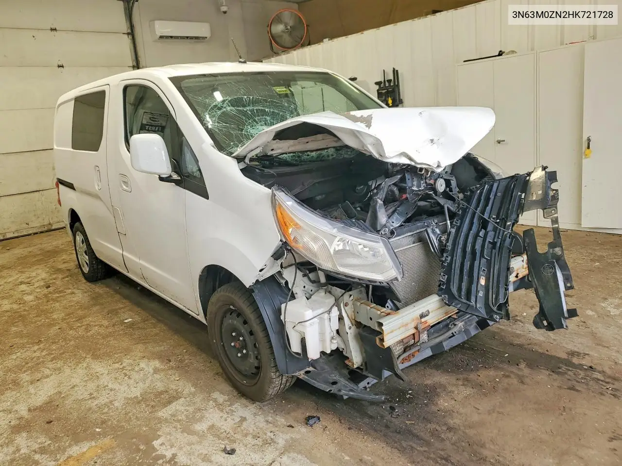 2017 Chevrolet City Express Lt VIN: 3N63M0ZN2HK721728 Lot: 60328896