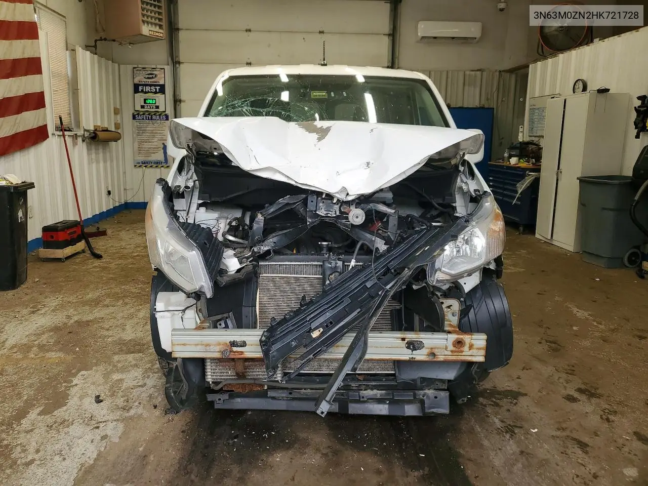2017 Chevrolet City Express Lt VIN: 3N63M0ZN2HK721728 Lot: 60328896