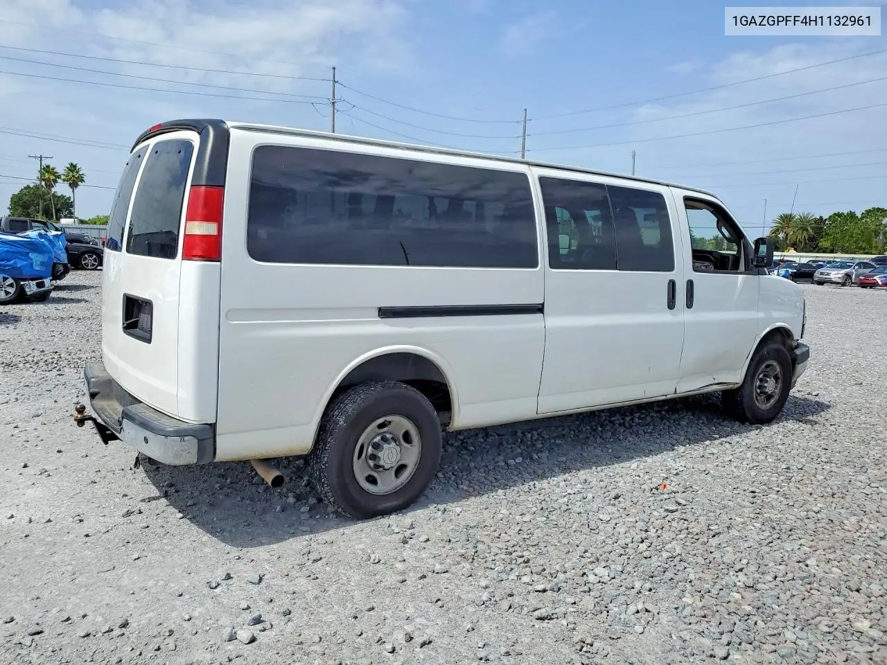 2017 Chevrolet Express G3500 Lt VIN: 1GAZGPFF4H1132961 Lot: 60673546
