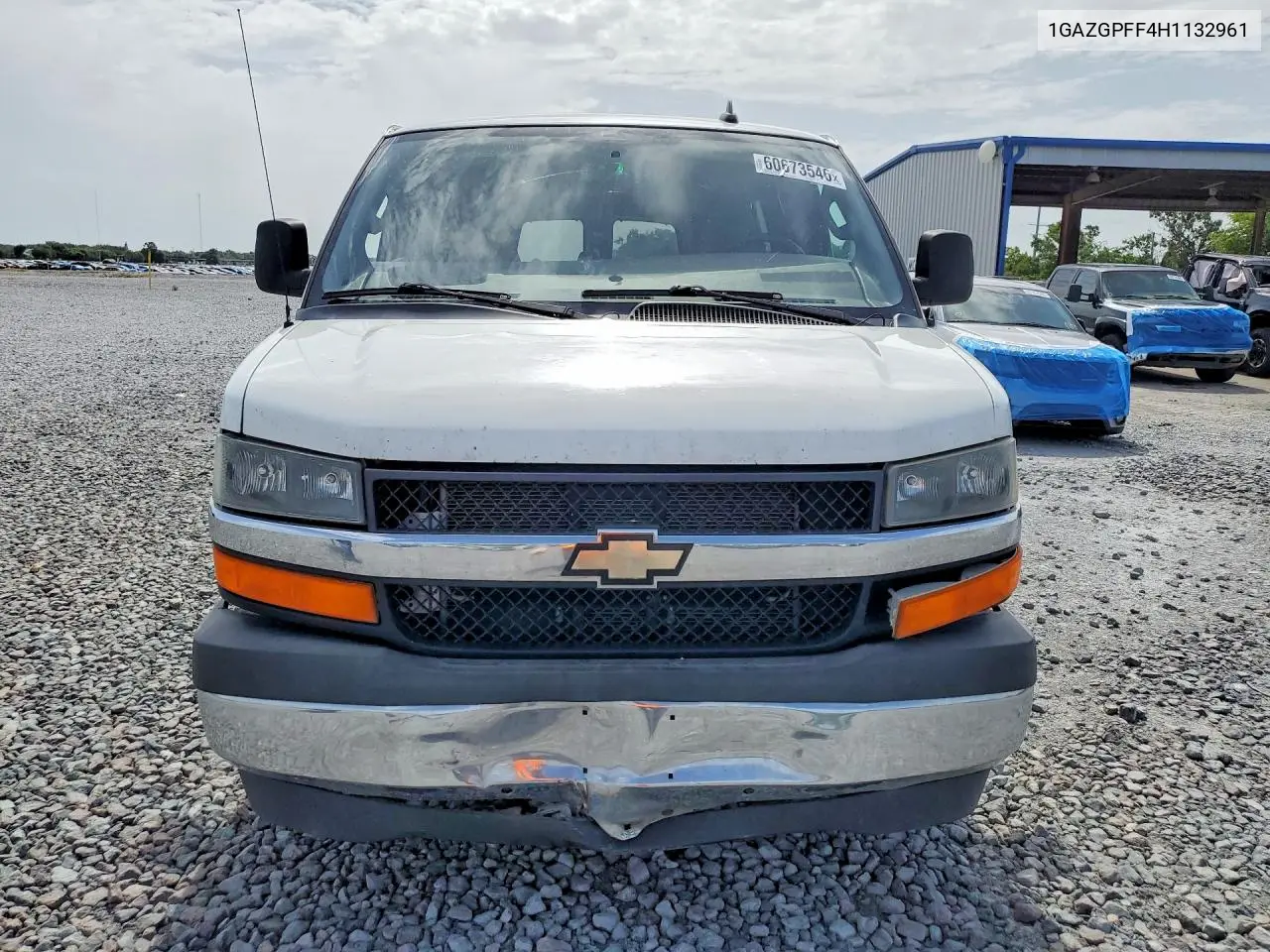2017 Chevrolet Express G3500 Lt VIN: 1GAZGPFF4H1132961 Lot: 60673546