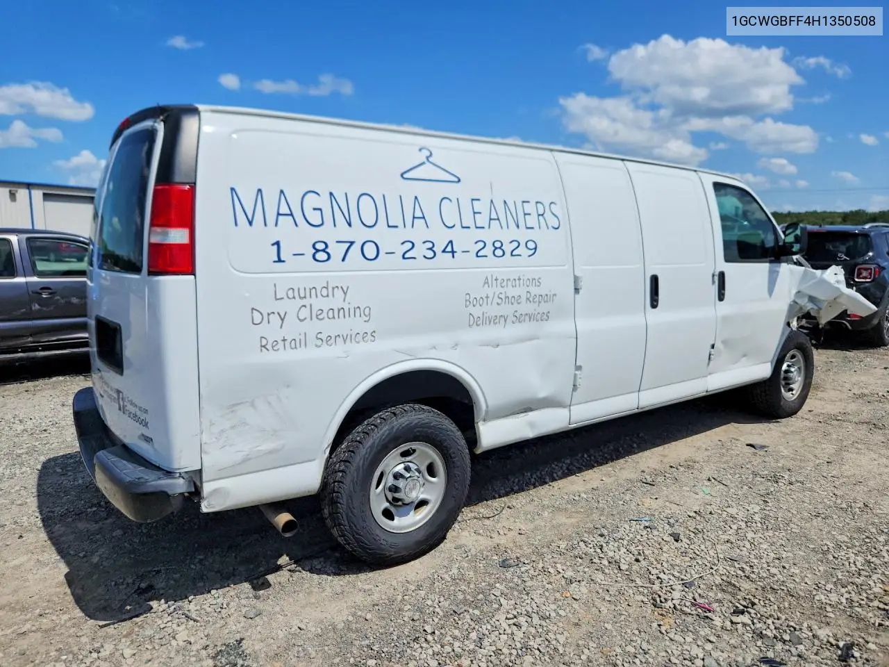 2017 Chevrolet Express G2500 VIN: 1GCWGBFF4H1350508 Lot: 60702366