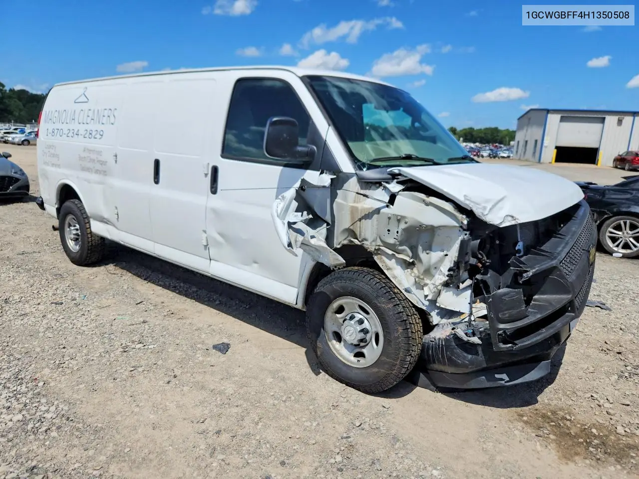 2017 Chevrolet Express G2500 VIN: 1GCWGBFF4H1350508 Lot: 60702366