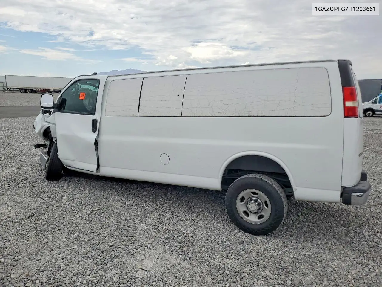 2017 Chevrolet Express G3500 Lt VIN: 1GAZGPFG7H1203661 Lot: 61044406