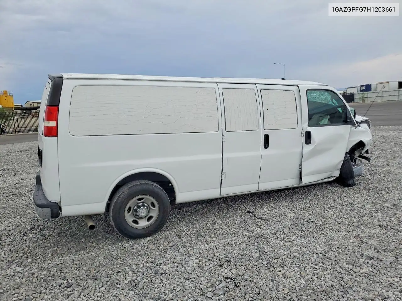 2017 Chevrolet Express G3500 Lt VIN: 1GAZGPFG7H1203661 Lot: 61044406