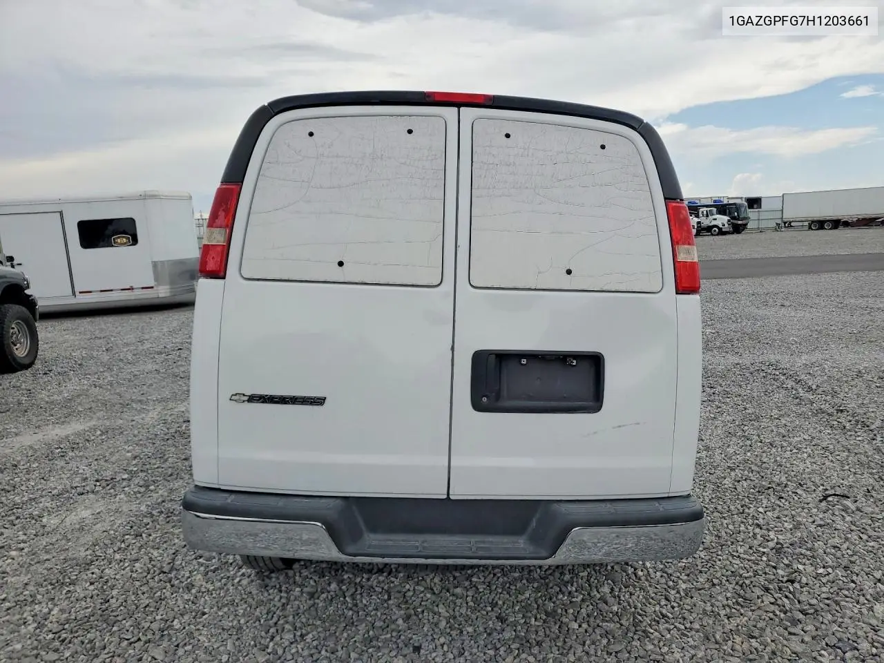 2017 Chevrolet Express G3500 Lt VIN: 1GAZGPFG7H1203661 Lot: 61044406