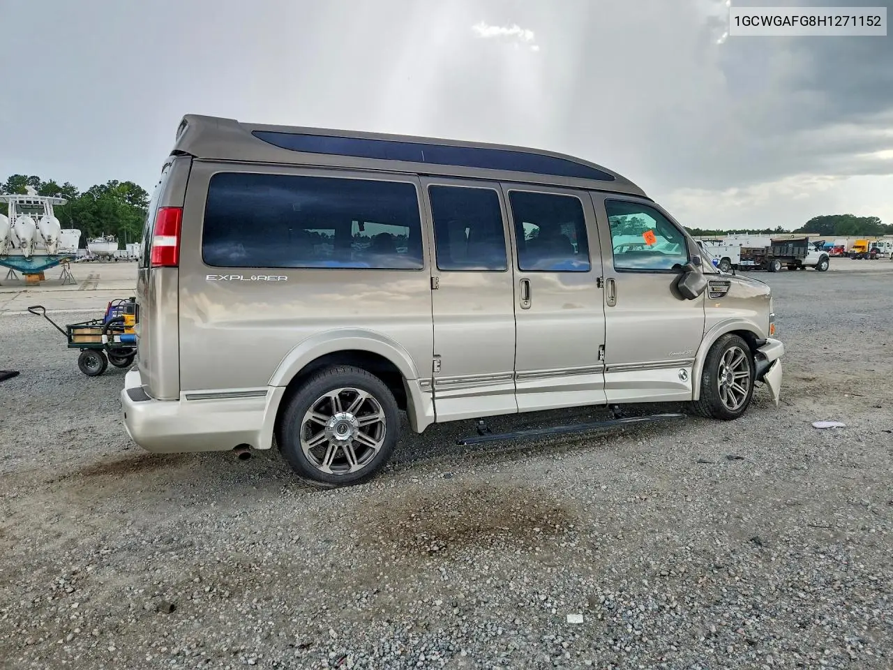 2017 Chevrolet Express G2500 VIN: 1GCWGAFG8H1271152 Lot: 61541406