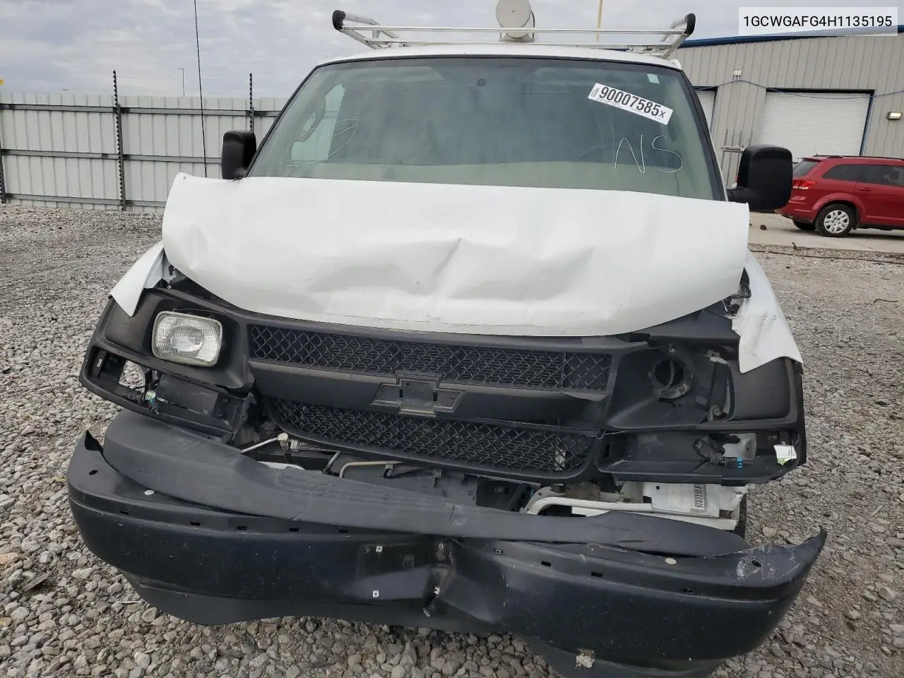 1GCWGAFG4H1135195 2017 Chev Express G2500