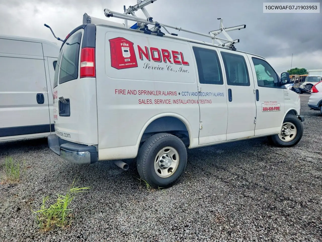 2018 Chevrolet Express G2500 VIN: 1GCWGAFG7J1903953 Lot: 55301926