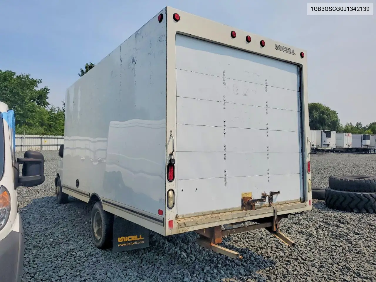 2018 Chevrolet Express Box Truck VIN: 1GB3GSCG0J1342139 Lot: 58753896