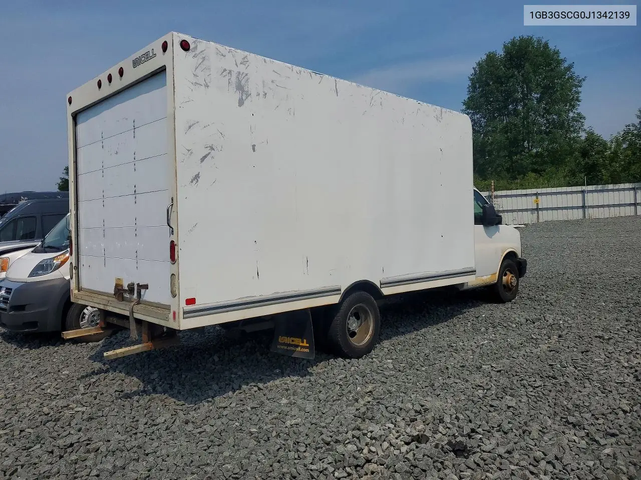 2018 Chevrolet Express Box Truck VIN: 1GB3GSCG0J1342139 Lot: 58753896