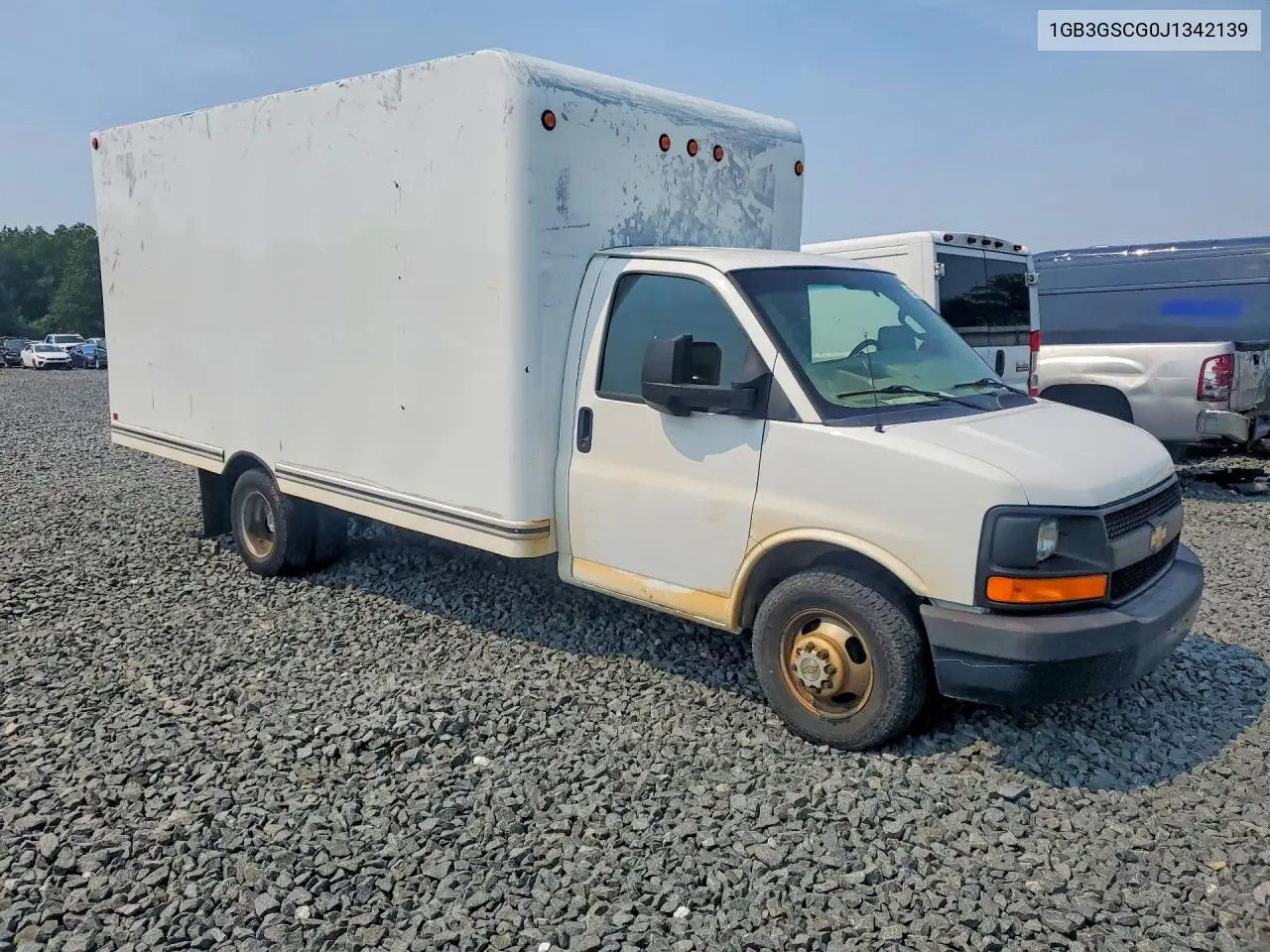 2018 Chevrolet Express Box Truck VIN: 1GB3GSCG0J1342139 Lot: 58753896
