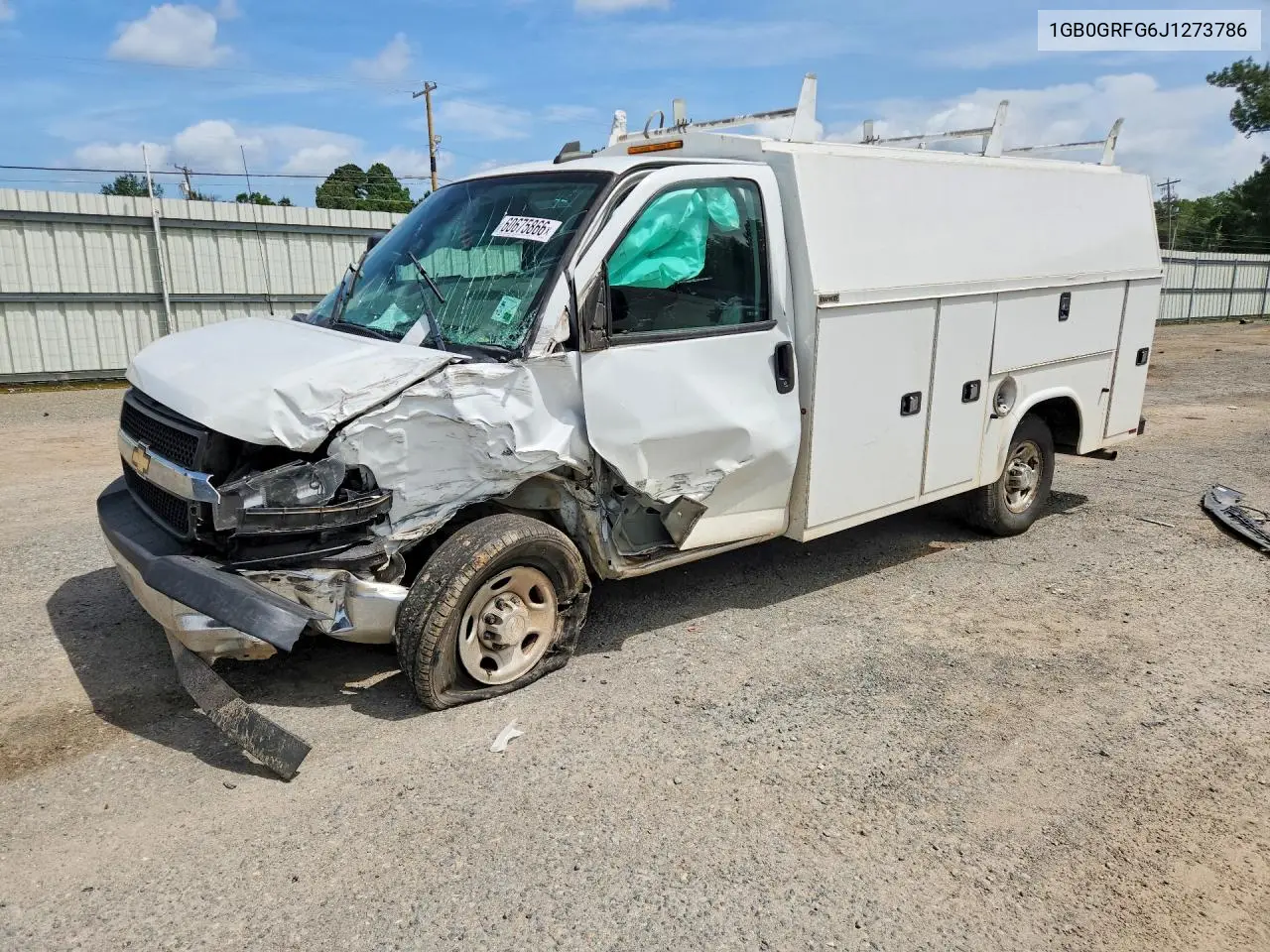 2018 Chevrolet Express G3500 VIN: 1GB0GRFG6J1273786 Lot: 60675866
