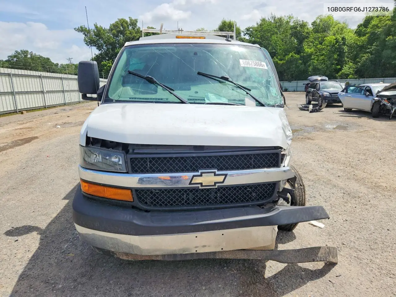 2018 Chevrolet Express G3500 VIN: 1GB0GRFG6J1273786 Lot: 60675866