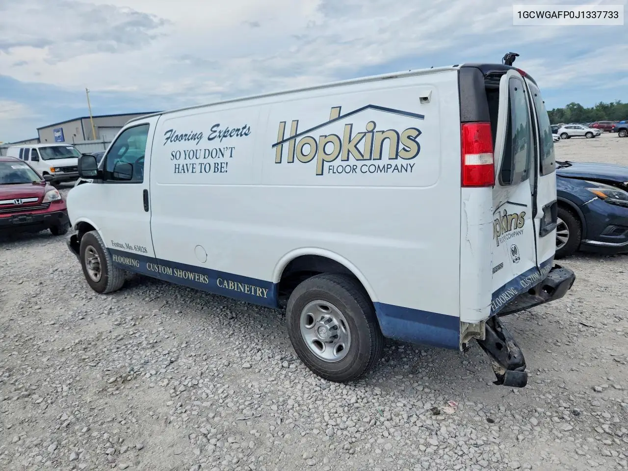 2018 Chevrolet Express G2500 VIN: 1GCWGAFP0J1337733 Lot: 61585726