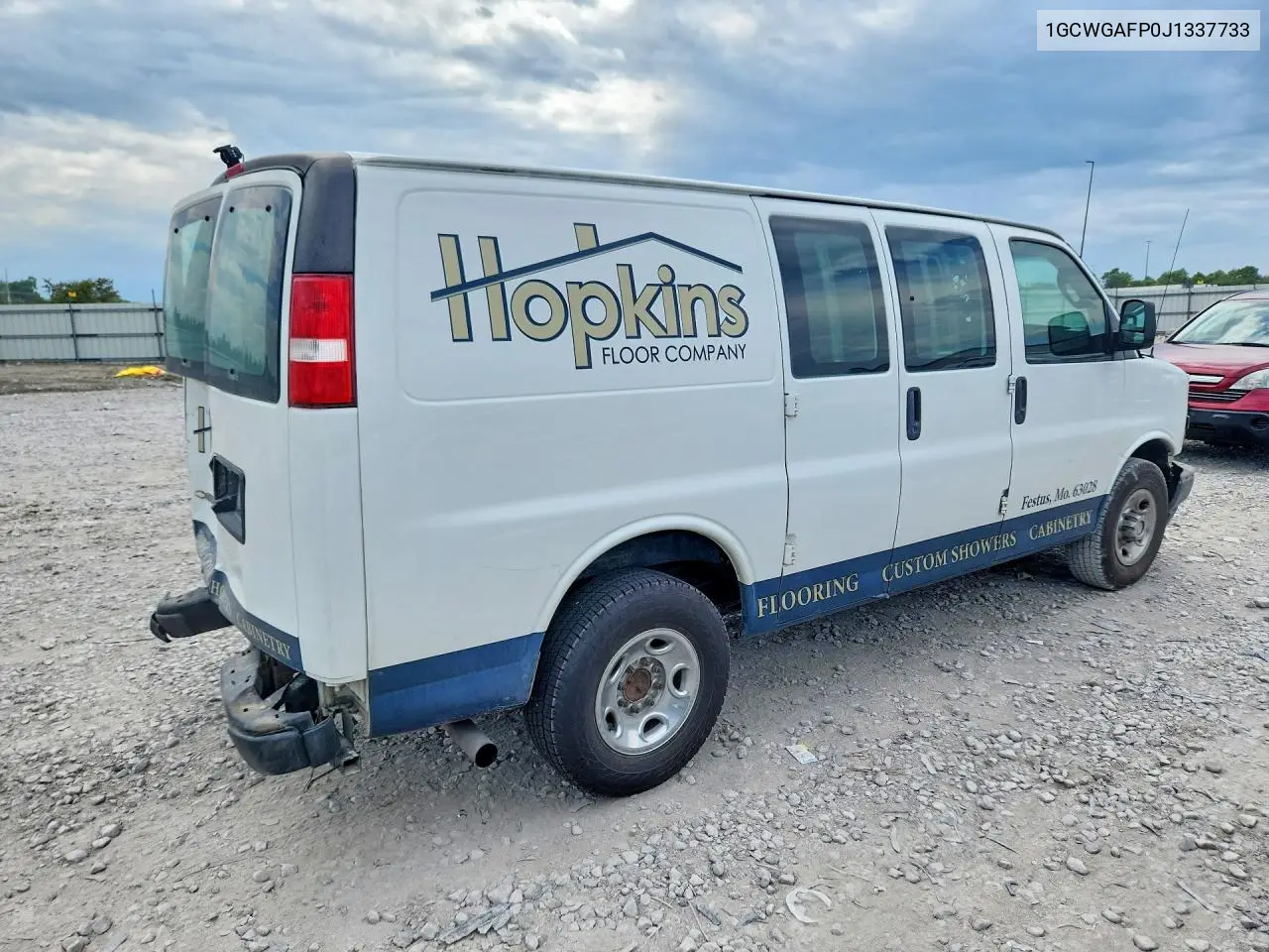 2018 Chevrolet Express G2500 VIN: 1GCWGAFP0J1337733 Lot: 61585726
