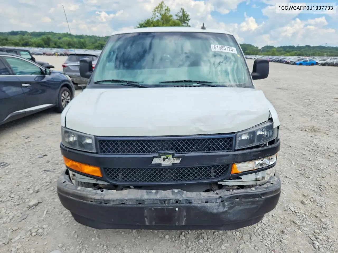 2018 Chevrolet Express G2500 VIN: 1GCWGAFP0J1337733 Lot: 61585726